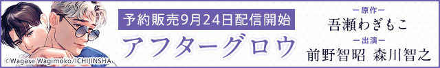 ドラマCD アフターグロウ【出演声優:前野智昭 森川智之】
